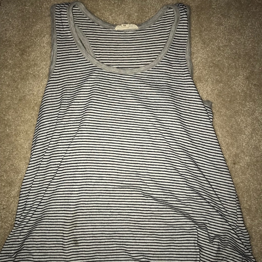 striped tank top